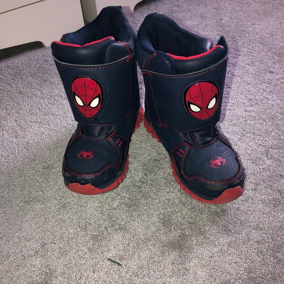 spiderman boots kids